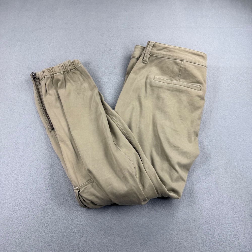 Liverpool LosAngeles Sagebrush Green Cargo Jogger Pant ZipperCuff 4/27 LM5645L12